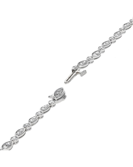 Tiffany & Co. Jazz Collection Diamond Inline Bracelet
